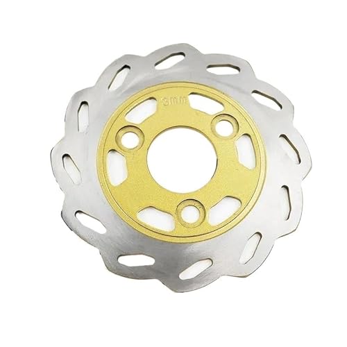 Bremsscheibe Rotor Bremsscheibe für die meisten Offroad-Motocross-Teile, Bremsscheiben für Motorrad, Pit Dirt Bike, 155 mm schwimmende Platte, 3 Löcher, UN&IVE&RSAL von BEPHON