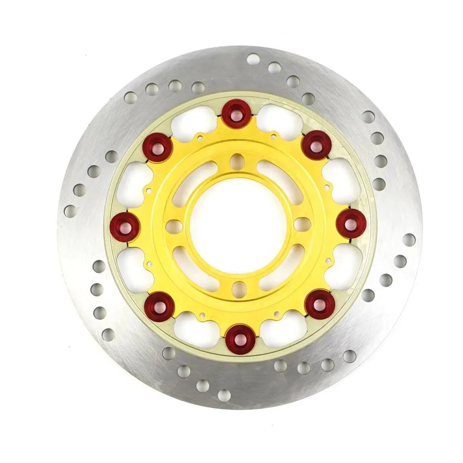 Bremsscheibe hinten Rotor Aluminium schwimmende Bremsscheibe für Motorrad, 220 mm, 4 Löcher, Innendurchmesser 58 mm, schnelle Kühlung, vorne und hinten Bremsrotor (C) von BEPHON