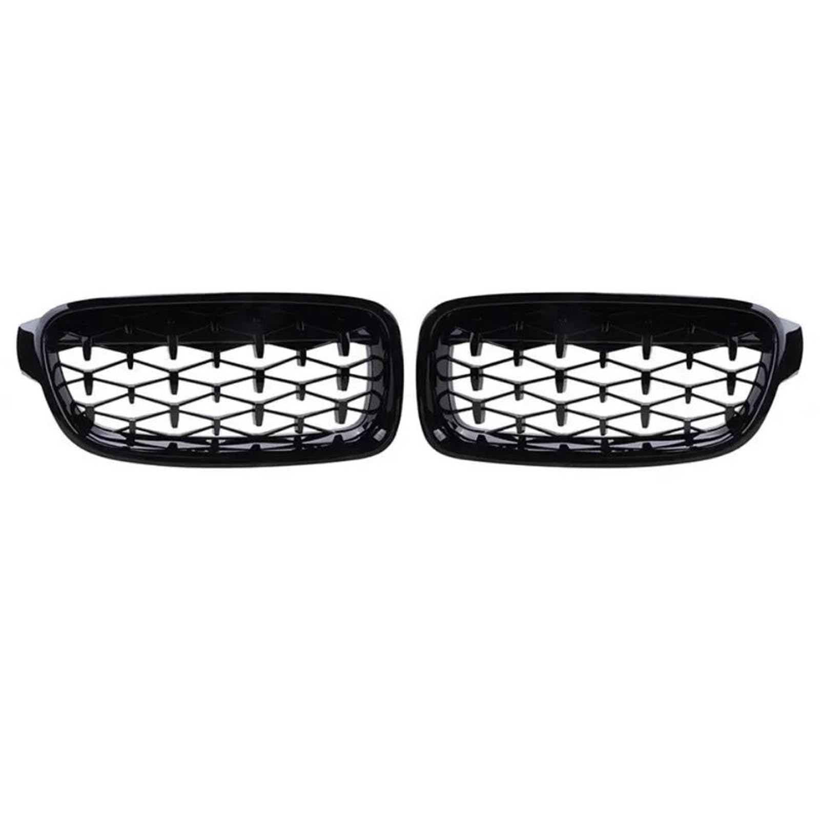 BEPHON Kohlefaser-Auto-Frontgrill Für F30 F31 F35 2012-2019 320i 325i 328i Auto Zubehör ABS Auto Styling Fr&on&t Niere Grille Starry Sky Grille(Glossy Black-2012-2019) von BEPHON