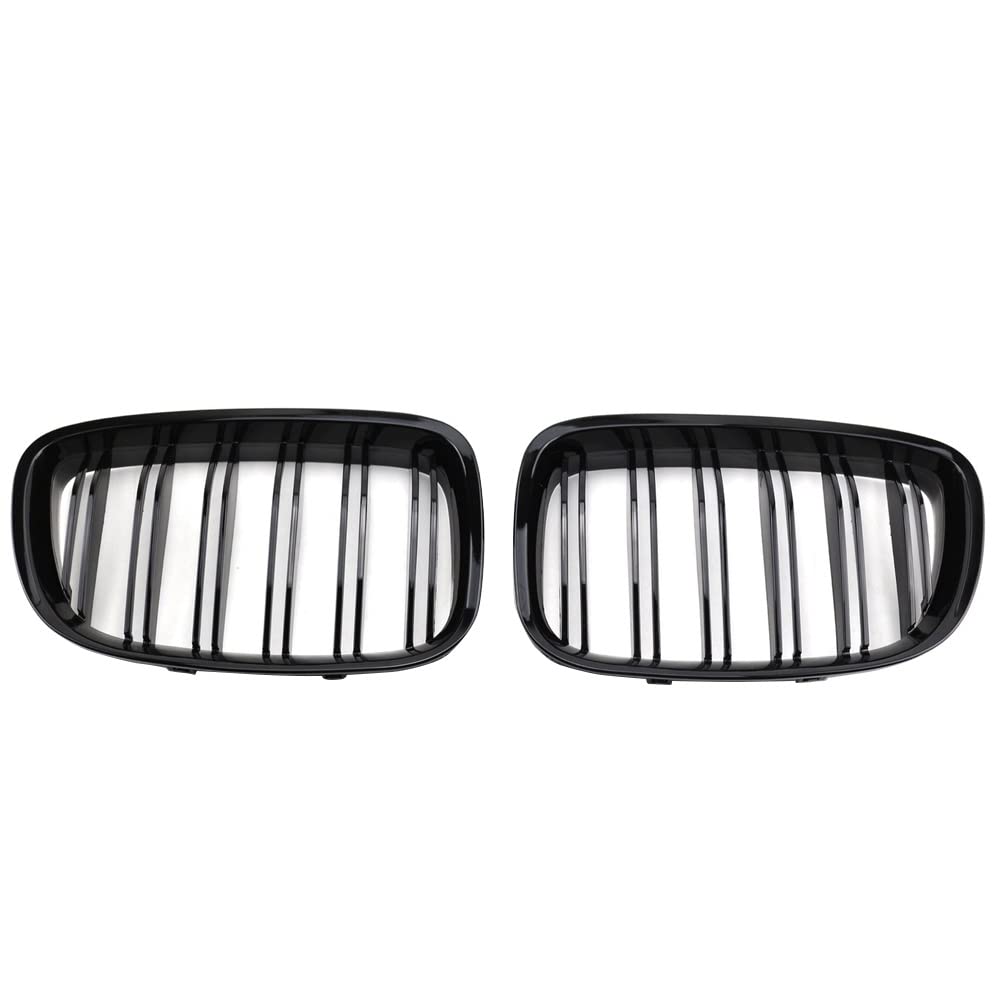 Für F07 5er-Serie GT 520 528 530 535 550 2010-2017 Autozubehör Kühlergrill Ein Paar hochwertige Frontgrills für die Frontstoßstange von BEPHON