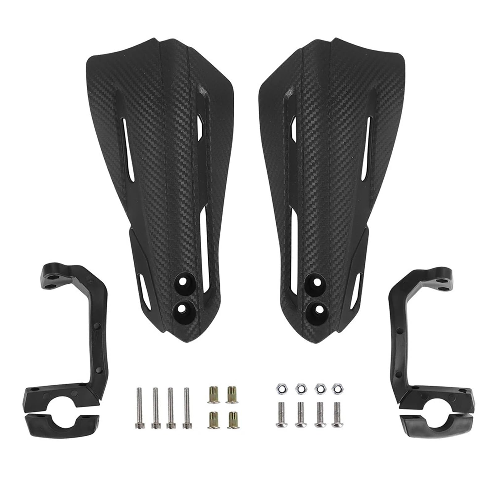 Handschutz, Windschutzscheibe, universal, 22 mm, schwarz, Motorradlenker, Handschutz, Schutzausrüstung für Motorcross Dirt Pit Bike ATV Quads von BEPHON