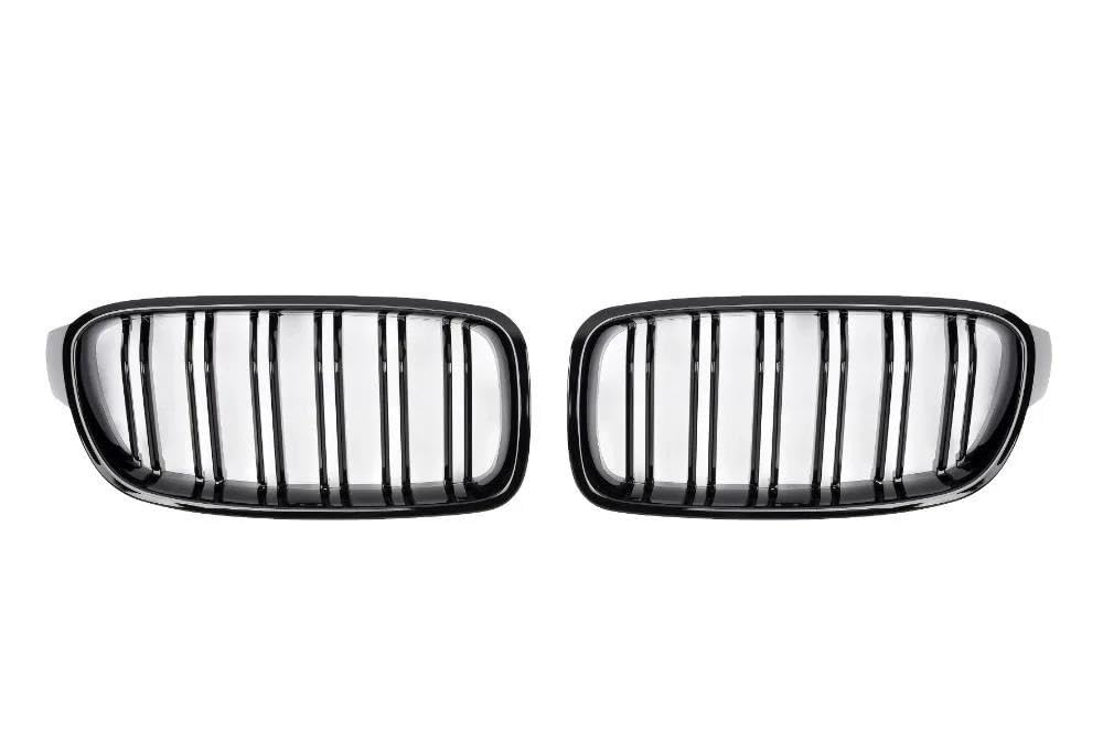 Kohlefaser-Auto-Frontgrill Für 3er F30 F31 F35 320i 325i 328i 2012-2018 Frontstoßstangengrill Einlassgrill Einlassgitter Mesh Tuning(Glossy Black) von BEPHON