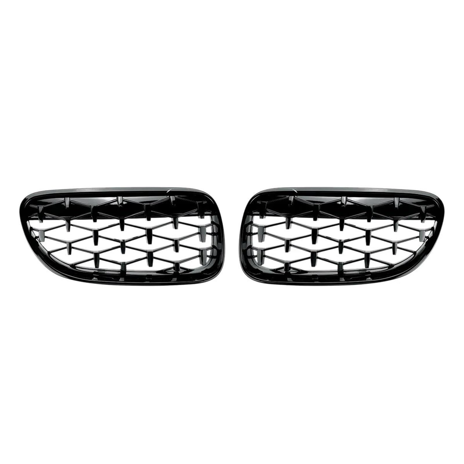 BEPHON Kohlefaser-Auto-Frontgrill Für 3er E92 E93 2010–2015 51137254969 51137254970 Glanzschwarzer Sternenhimmel-Meteor-Kühlergrill von BEPHON