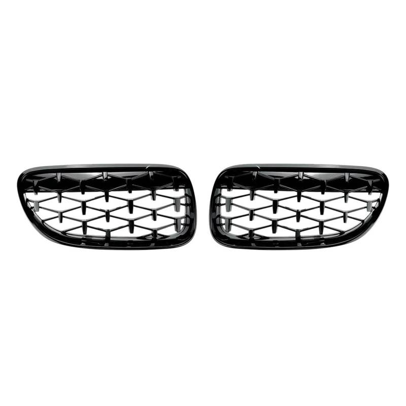 BEPHON Kohlefaser-Auto-Frontgrill Für 3er E92 E93 2010–2015 51137254969 51137254970 Glanzschwarzer Sternenhimmel-Meteor-Kühlergrill von BEPHON