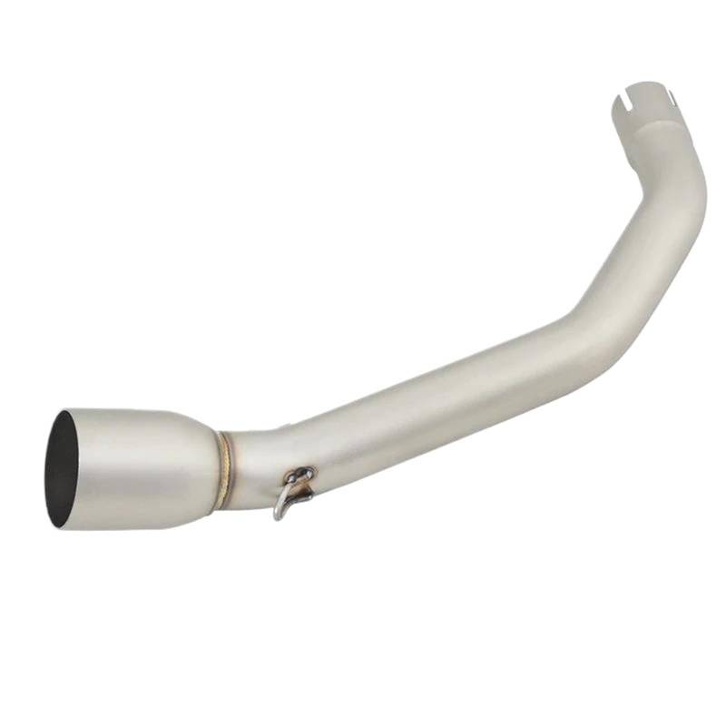 Motocicli Mid-Pipe Zwischenstecker Anschluss Für VO&GE 350AC 320CC 2023 Slip On Motorrad Systeme Flucht Auspuff Modifizieren Vorne Mitte Rohranschluss 51 MILLIMETER Schalldämpfer Aus Edelstahl (C von BEPHON