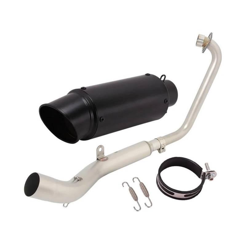 Motocicli Mid-Pipe Zwischenstecker Anschluss Für ZONTES ZT125 U1 G1 Z1 Z2 2021-2022 Motorrad Auspuffsystem Ändern Katalysator Vordere Anschlussrohr Mit Schalldämpfer DB Killer Slip On von BEPHON