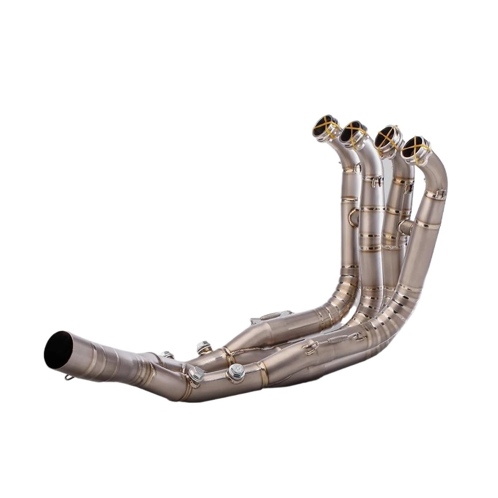 Motocicli Mid-Pipe Zwischenstecker Anschluss für B&MW s1000rr Motorradauspuffschalldämpfer modifiziert Anschlussrohr Mittelrohr Anschluss Schalldämpfer komplett styem (Color : von BEPHON