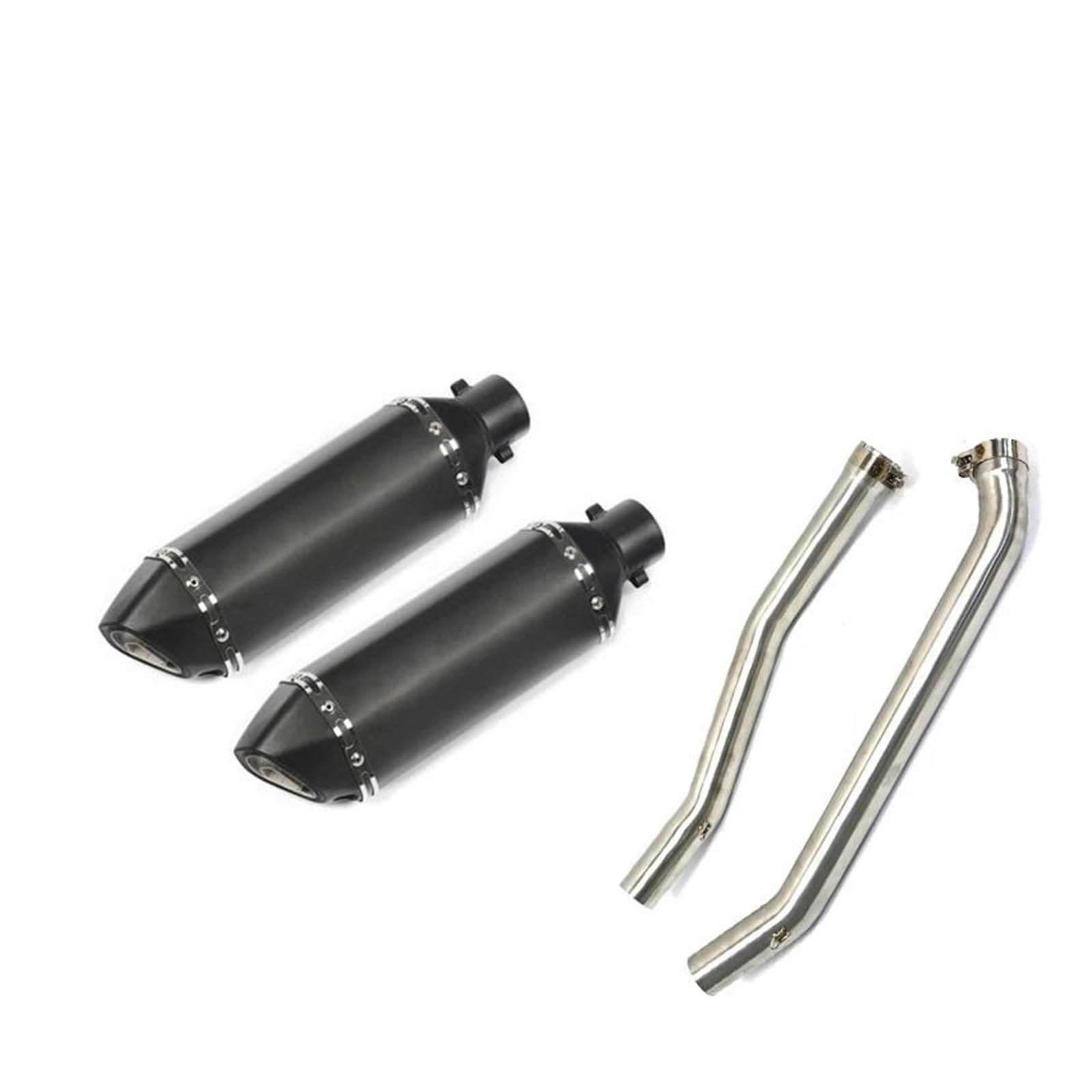 Motocicli Mid-Pipe Zwischenstecker Anschluss für KA & WA & SA & KI Für NI&NJ&A ZX14R ZZR1400 2012-2016 si&st&em&a Komplett Schalldämpfer Motorrad Auspuff Anschluss Hälfte Rohranschluss F von BEPHON