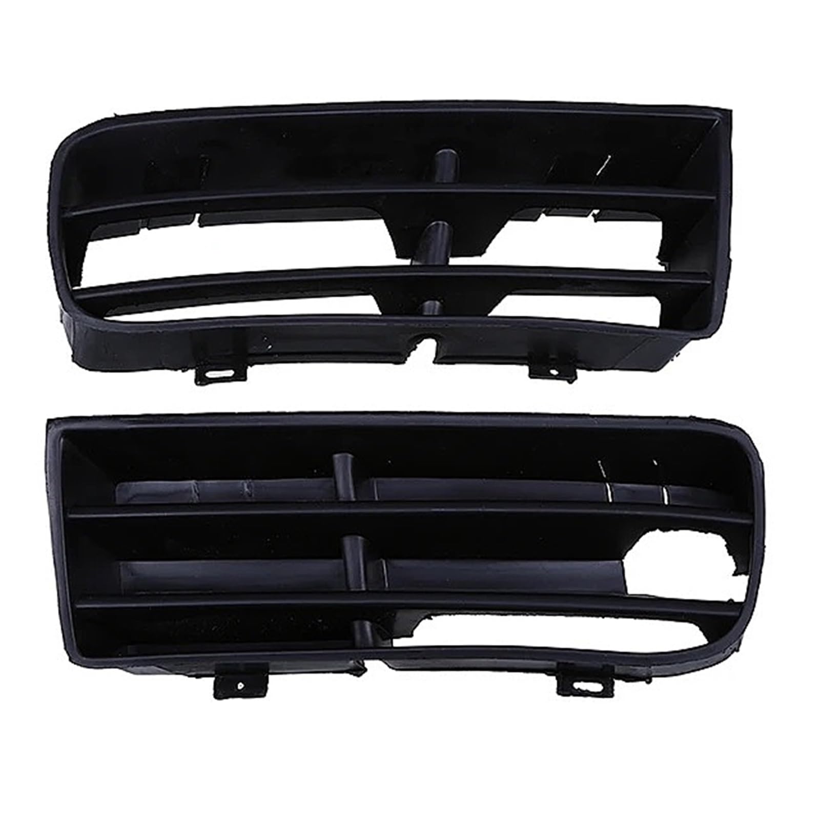 Auto-Nebelscheinwerfer-Grillabdeckung, Stoßstangen-Untergrill, Renngrills, kompatibel for VW Golf MK4 GTI Variante 4- Motion 1998–2006, Außenteile (Color : 1 Pair) von BERBO