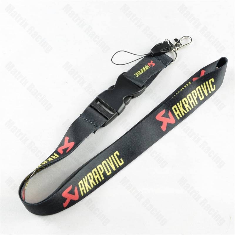 AK-RA-PO-VIC Logo Lanyard Handy Umrüstung Rennwagen Schlüsselanhänger ID Halter Handy Umhängeband Mit Schnellverschluss von BERFFX