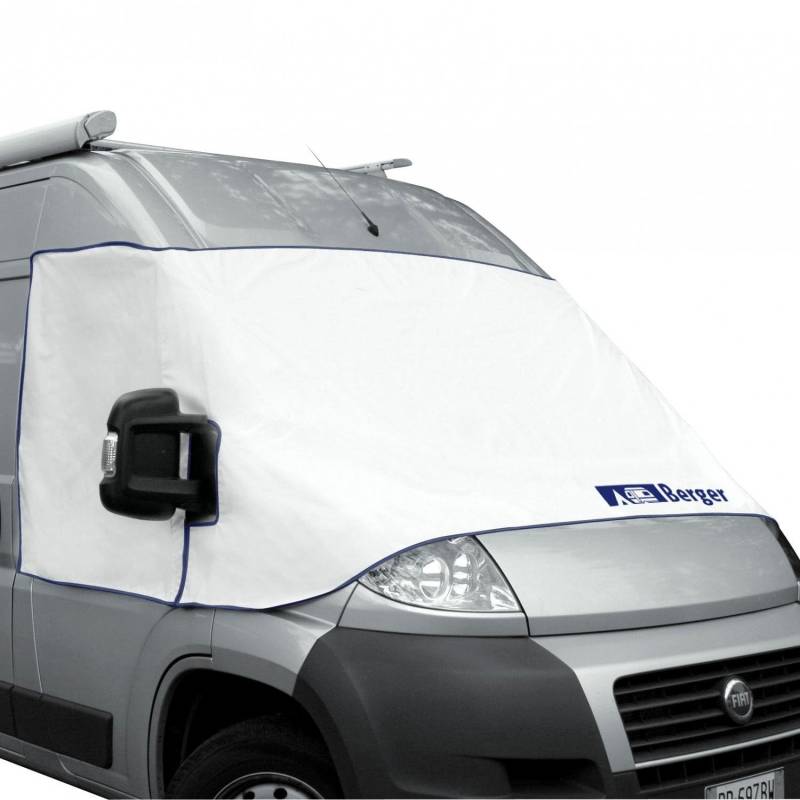 Berger Windschutzscheibe Scheibenabdeckung für Ducato XL ab 06/2006 │ wasserdicht, Sonnenschutz Frontscheibe Thermomatten, Anti-UV/Frost/EIS/Staub Fensterschutz Sonnenschutz Auto für Autoscheiben von BERGER