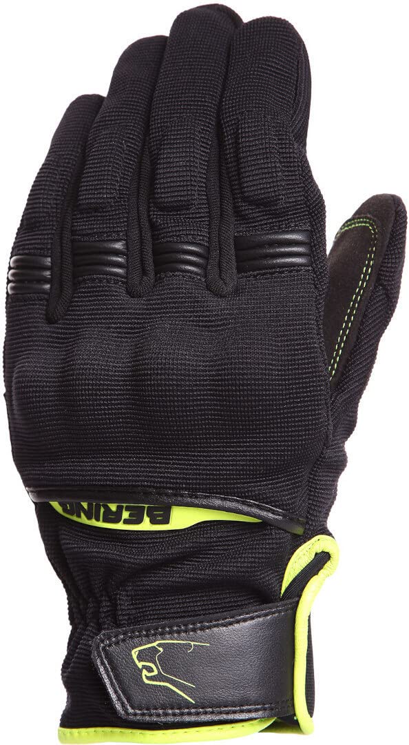 BERING Motorradhandschuhe FLETCHER, Schwarz/Fluoreszent, Größe T10 von BERING