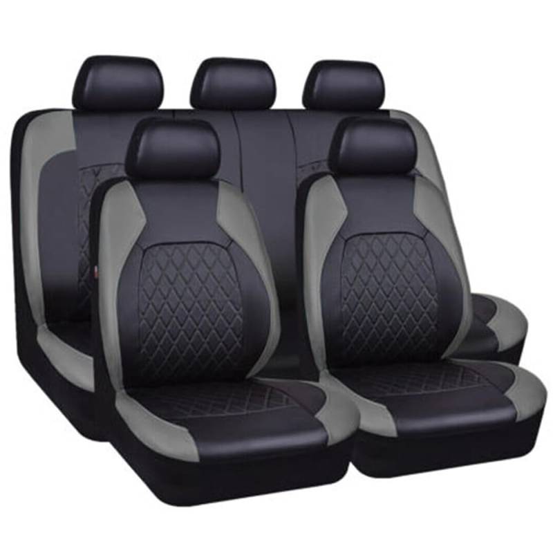 BEROZA Autositzbezüge, für Toyota Yaris Cross SUV 2021 2022 2023 5-Sitze Ledersitzbezüge Allwetter wasserdichtes Komfortabler Autositzbezug Full Set Sitzbezüge,A von BEROZA