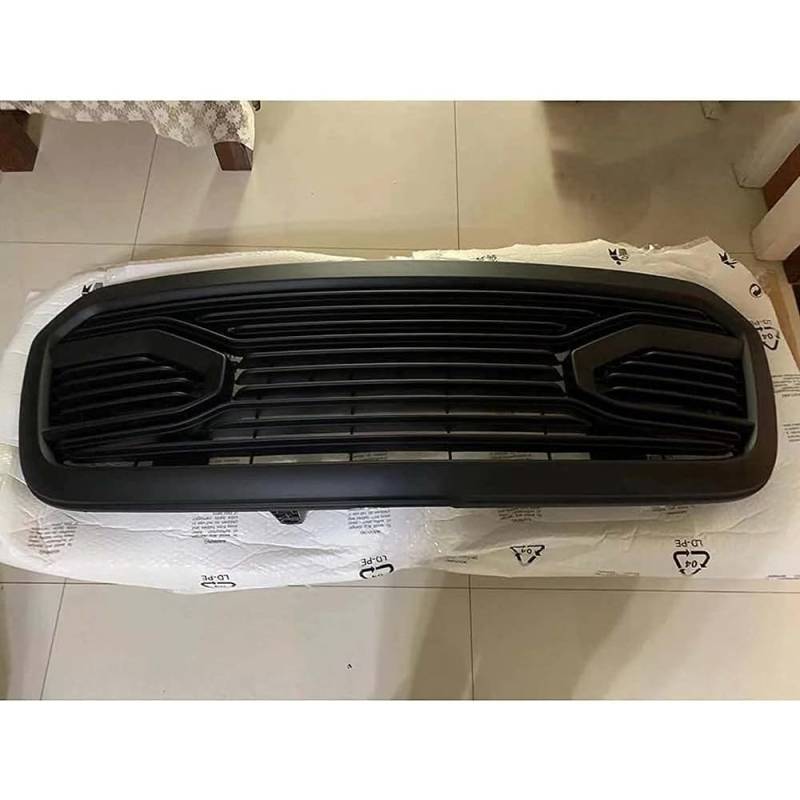 Front Kühlergrill Ersatz, für Dodge Ram 1500 2013-2018 Frontstoßstangenmaske Auto Grill Modifiziertes Zubehör von BEROZA