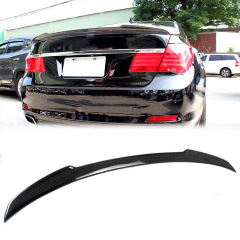 Spoiler Rear Wing Spoiler, für BMW 7er F01 730/740/760 2009-2014 Heckspoiler Kofferraumspoiler Car Tuning Styling Accessories von BEROZA