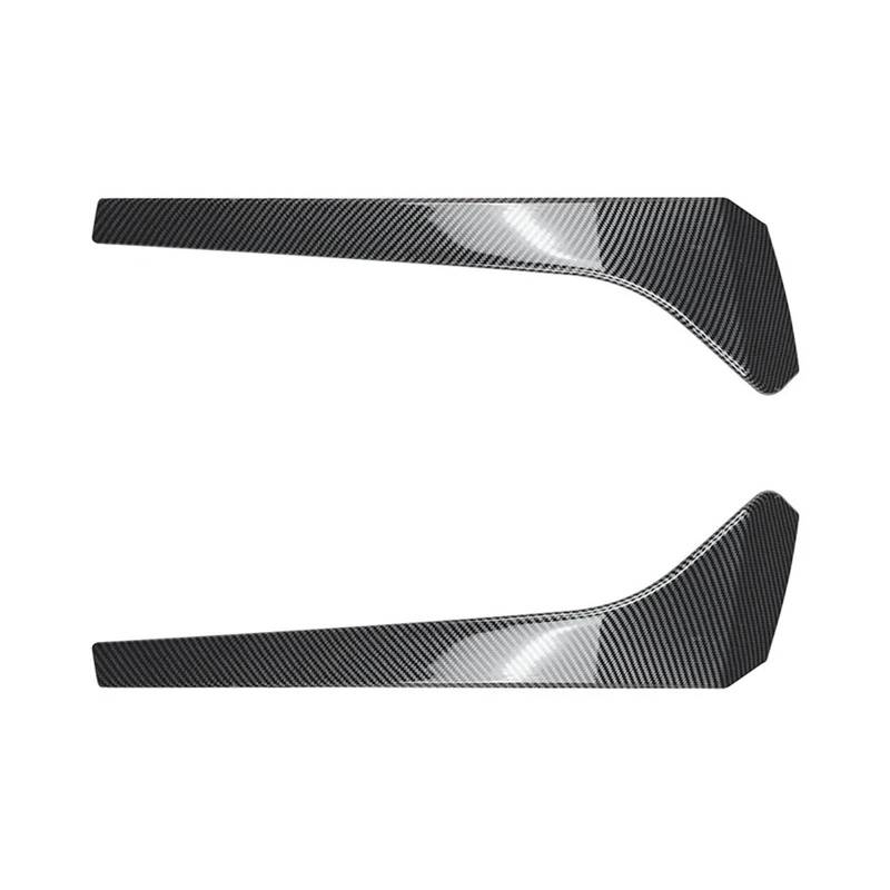 BERTGDA 2 Stück Heckscheiben-Seitenspoiler-Flügel-Splitter, passend for Volkswagen, passend for Tiguan, MK2 2017–2020 Rline von ABS, glänzend schwarzer Carbon-Look Aero-Spoiler an der Heckscheibe(Mk2 von BERTGDA