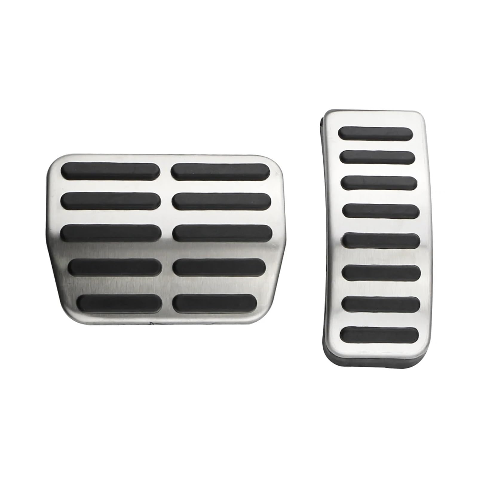 BERTGDA Car Pedal Pad Cover,Fit For Volkswagen, Fit For Vento, 1991-1998 Beetle Cabrio 1999-2010 Lupo 1999-2005 Auto Pedals Auto-Beschleuniger- und Bremsabdeckungen(AT) von BERTGDA