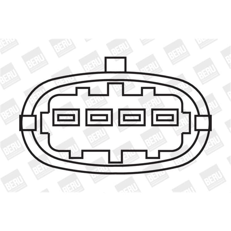 Beru Gl?hkerze GN097 Alfa Romeo 147 Fiat Punto Opel Vectra Astra H Saab von BORGWARNER (BERU)