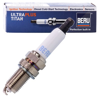 Beru Zündkerze ULTRA TITAN UPT10P [Hersteller-Nr. UPT10P] für BMW, Daihatsu, Nissan, Opel, Suzuki, Wiesmann von BERU