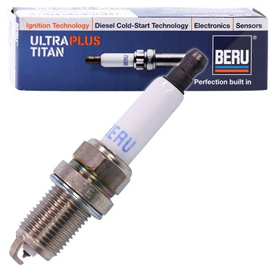 Beru Zündkerze ULTRA TITAN UPT11P [Hersteller-Nr. UPT11P] für Audi, Lancia, Porsche, Renault, Seat, Skoda, VW von BERU