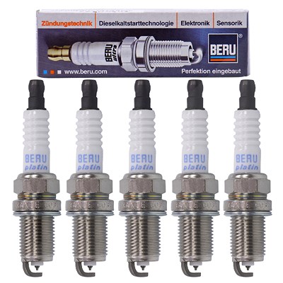 Beru 5x Zündkerze ULTRA 14 FR-6 DPU02S, Z 340 für Volvo von BERU