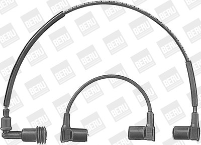 Beru Zündleitungssatz [Hersteller-Nr. ZE566] für Porsche von BERU