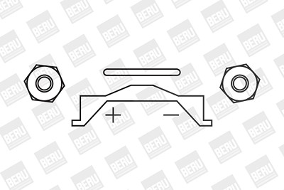 Beru Zündspule [Hersteller-Nr. ZS356] für Toyota von BERU