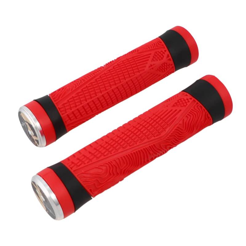 BESPORTBLE 1 Paar Griffe Sitz Scooter-Bars Mountainbike-Zubehör Mountainbiking Bausatz bike grips bike handlebar grips Fahrradgriffpolster fahrrad lenker abdeckung Lenkerenden aus Silikon rot von BESPORTBLE