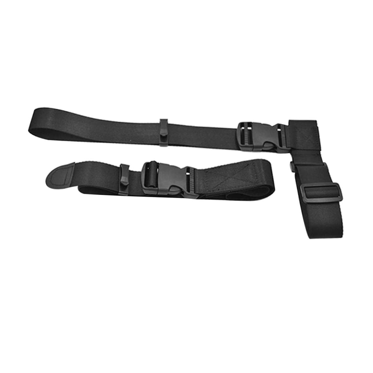 BESPORTBLE Verstellbare Gepäckverbindungsgurte Schnallenriemen Für Koffer Luggage Connector Straps Mit Clips Lange Kurze Band von BESPORTBLE