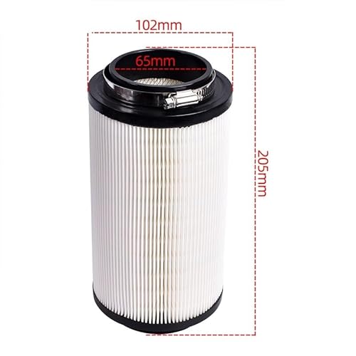 Motorrad Motor Ansaugluftfilter Reiniger for 500 HO LE 498 12 500 HO RSE 500 01 von BESTHAHA