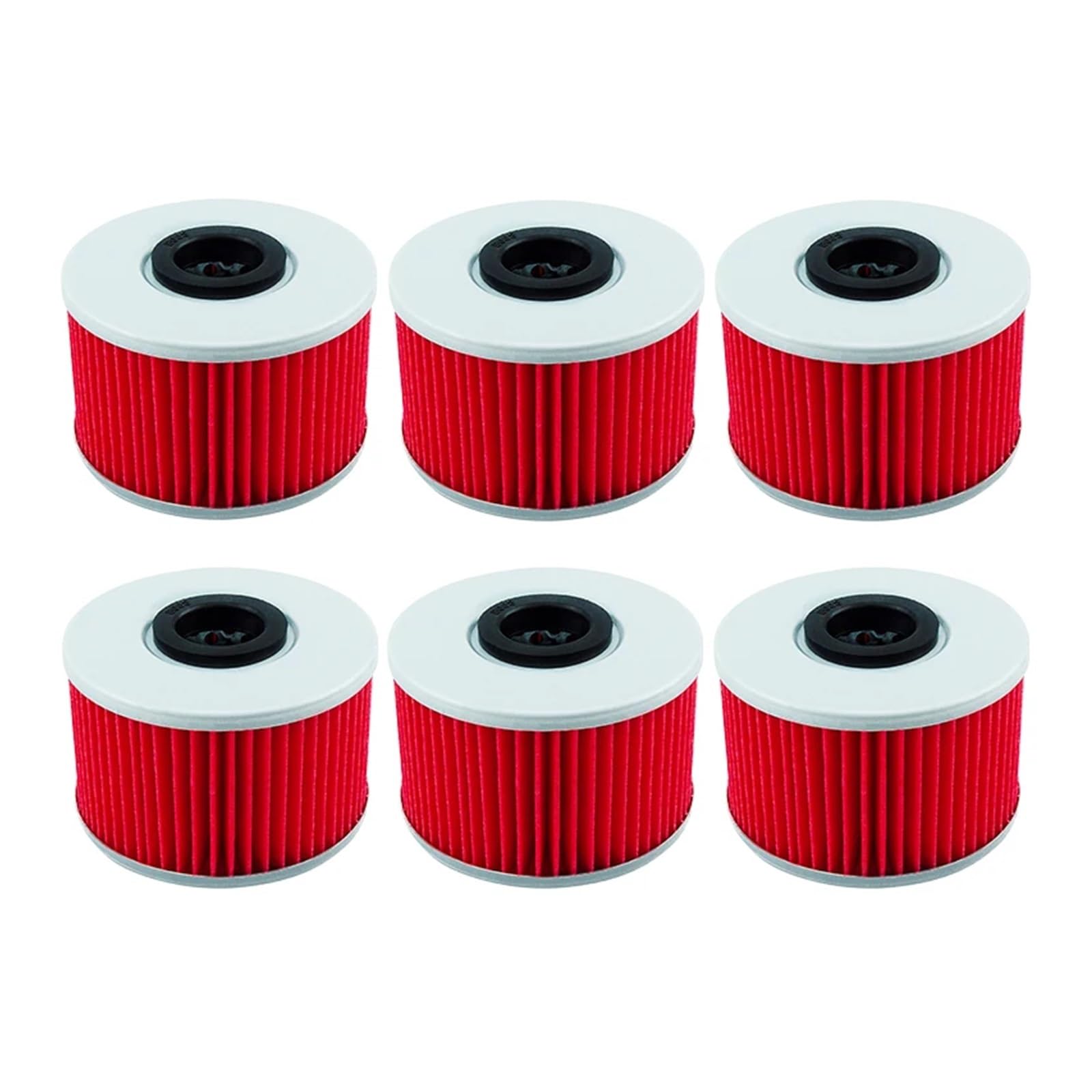 Motorrad Ölfilter for Fourtrax TRX 420 500 520 Foreman Rubicon SXS1000 for Pi.o/neer M3 M5 M6 SXS10S4 SXS10SR SXS10S2X(6pcs-red) von BESTHAHA