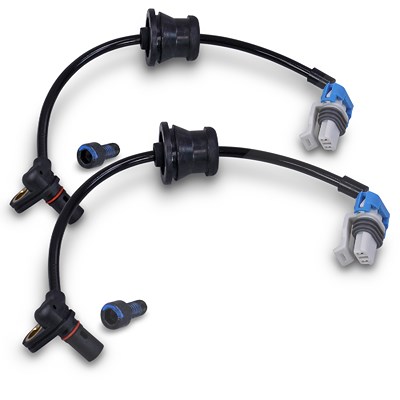 Bestprice 2x ABS Sensor Hinterachse für Chevrolet, Opel von BESTPRICE