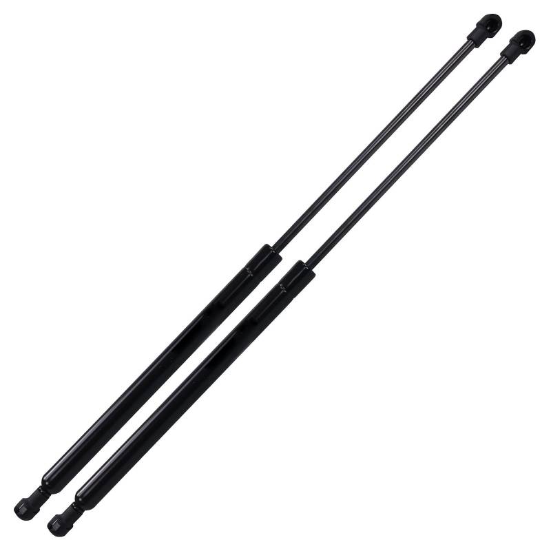 BESTPRICE 2x Gasfeder Heckklappe, Schwarz, Stahl oder Edelstahl, Koffer-/Laderaum, Beidseitig, 512 Millimeter, 550N, Gasstrut, Heckklappe, Kombi von BESTPRICE