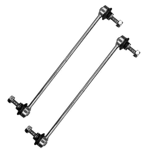 2x Koppelstange Pendelstütze Stabilisator Stabistrebe inkl. 4x Mutter selbstsichernd vorne von BESTPRICE