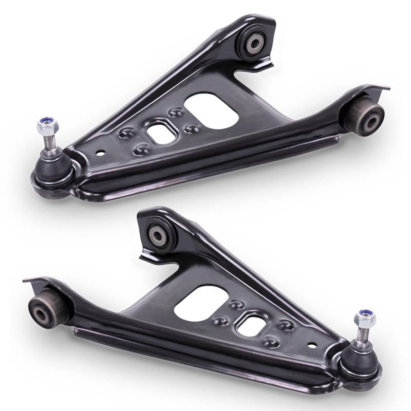 BESTPRICE 2x Querlenker Vorderachse vorne unten links & rechts Kompatibel mit SMART FORTWO Cabrio (451), FORTWO Coupe (451) von BESTPRICE