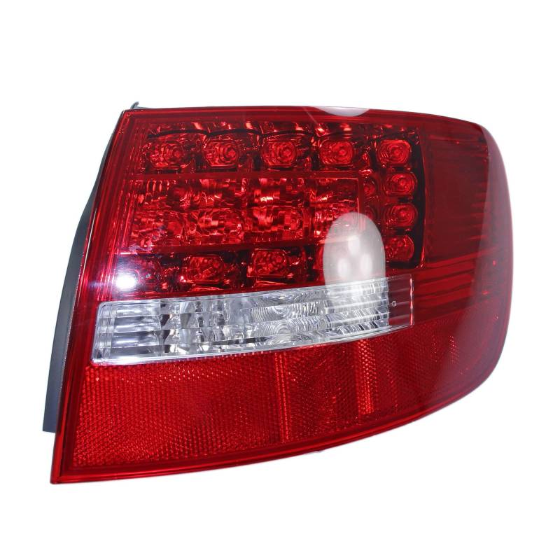 BESTPRICE 1x Heckleuchte rechts außen mit LED ohne Lampenträger Kompatibel mit A udi A6 Allroad C6 (4FH), A6 C6 Avant (4F5) von BESTPRICE