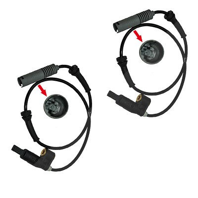 Bestprice 2x ABS Sensor Vorderachse [Hersteller-Nr. 23399] für BMW von BESTPRICE