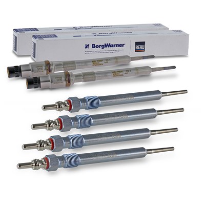 Bestprice 4x Glühkerze + 2x Glühkerze (inkl. Drucksensor) für Audi, VW von BESTPRICE