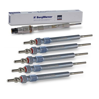 Bestprice 5x Glühkerze + 1x Glühkerze (inkl. Drucksensor) für Audi von BESTPRICE