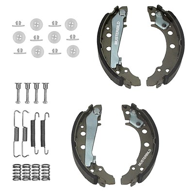 Bestprice Bremsbacken + Zubehör + Gleitscheibe für Audi, Seat, VW von BESTPRICE