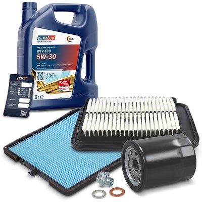 Bestprice Inspektionspaket Filtersatz SET A + 5l ÖL für Hyundai von BESTPRICE