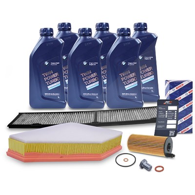 Bestprice Inspektionspaket Set A + 6l 5W-30 Motoröl für Alpina, BMW von BESTPRICE