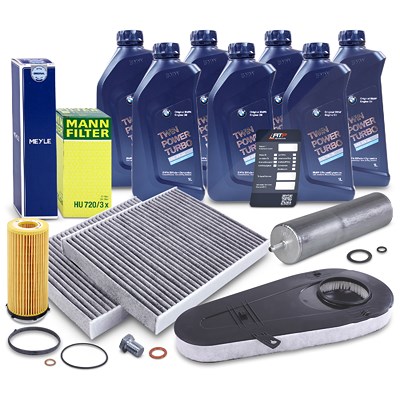 Bestprice Inspektionspaket Set B + 7l 5W-30 Motoröl für BMW von BESTPRICE