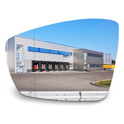 Bestprice Spiegelglas asphärisch (Fahrerseite) [Hersteller-Nr. 337-0184-1] für VW, Skoda von BESTPRICE