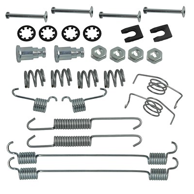 Bestprice Zubehörsatz Bremsbacken Trommelbremse [Hersteller-Nr. 03.0137-9055.2] für Renault, Citroën, Peugeot von BESTPRICE