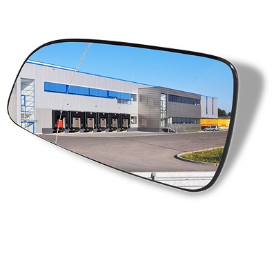 Bestprice Spiegelglas, Außenspiegel [Hersteller-Nr. 3745831] für Opel von BESTPRICE