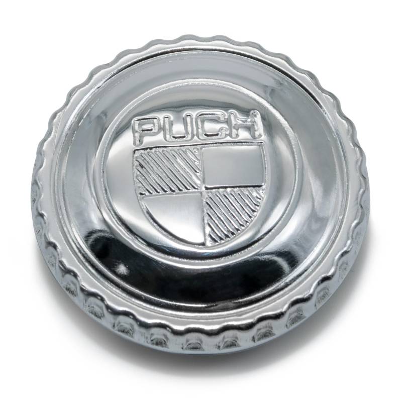 Tankdeckel 40mm mit Logo ' Puch ' für Puch Maxi von BestPrice