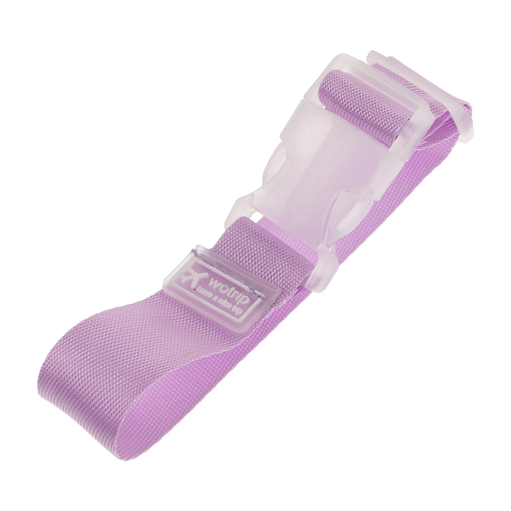 BESTYASH Trolley Koffer Hängende Schnalle Gepäckgurt Reiseutensiliengurt Mit Clip Gepäckverbindungsgurte Koffer Reisezubehör Gepäckband Gepäckzubehör Violettes Nylon von BESTYASH