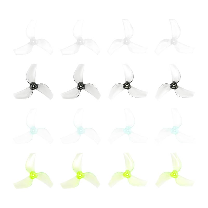 BETAFPV 16pcs Gemfan 1219S 3-Blade Propellers with 1.0mm Shaft Hole Compatible for 0702 Series Brushless Motor, FPV Racing Drone like Air65 Brushless Drone Metor65 Brushless Quadcopter von BETAFPV