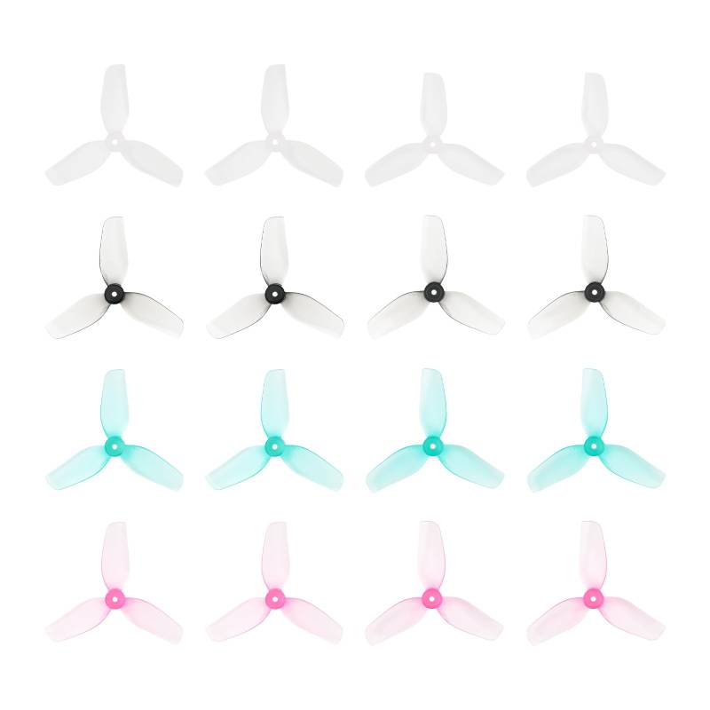 BETAFPV 16pcs HQ 31mm Ultralight 3-Blade Propellers with 1.0mm Shaft Hole Compatible for 0702SE 23000KV Brushless Motor, FPV Racing Drone like Air65 Brushless Drone Metor65 Brushless Quadcopter von BETAFPV